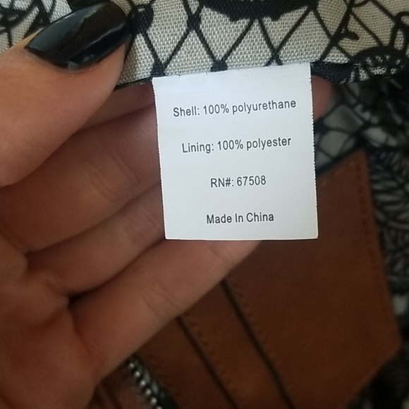 Carlos Santana veagan Leather clutch - Picture 9 of 11